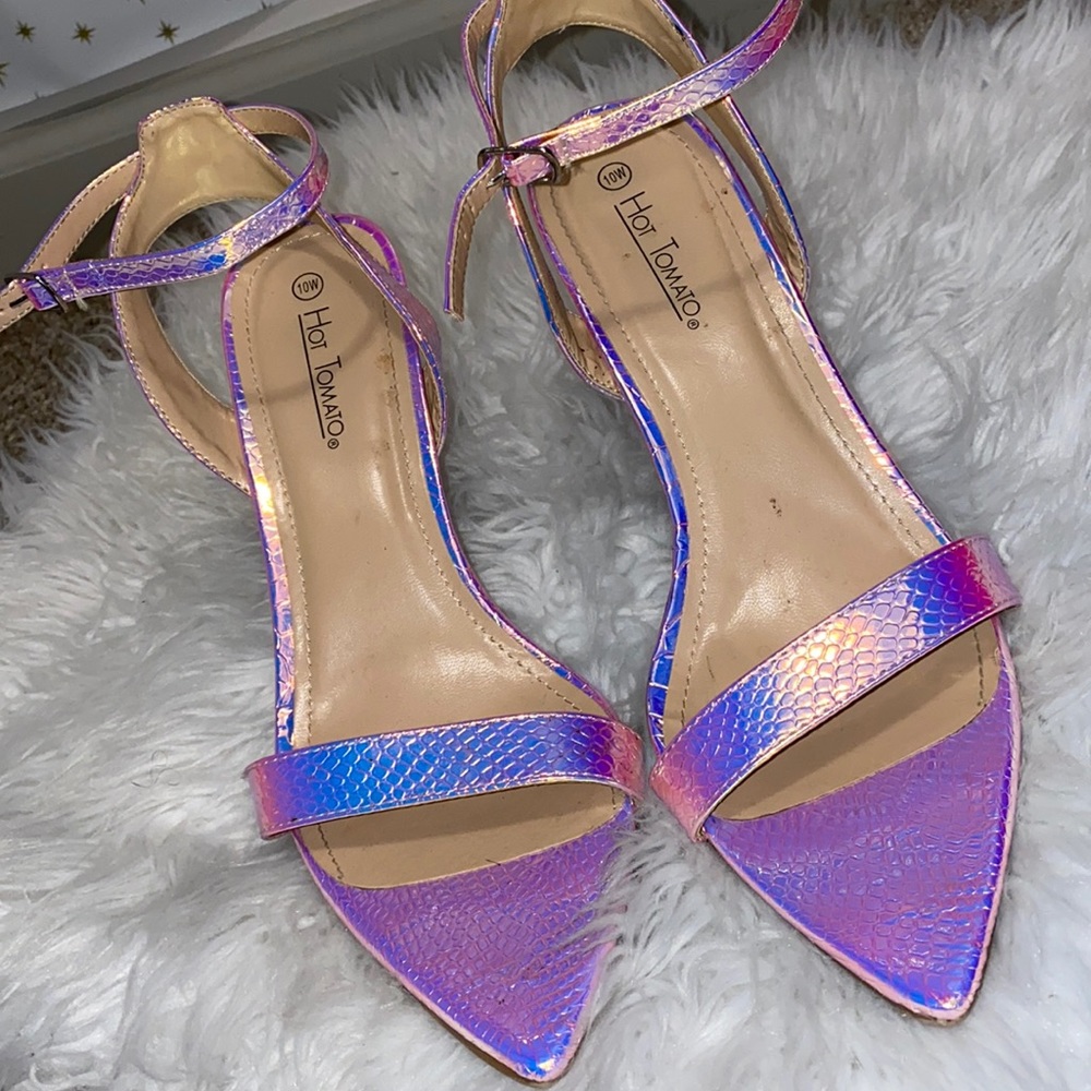 Purple Pink Heels